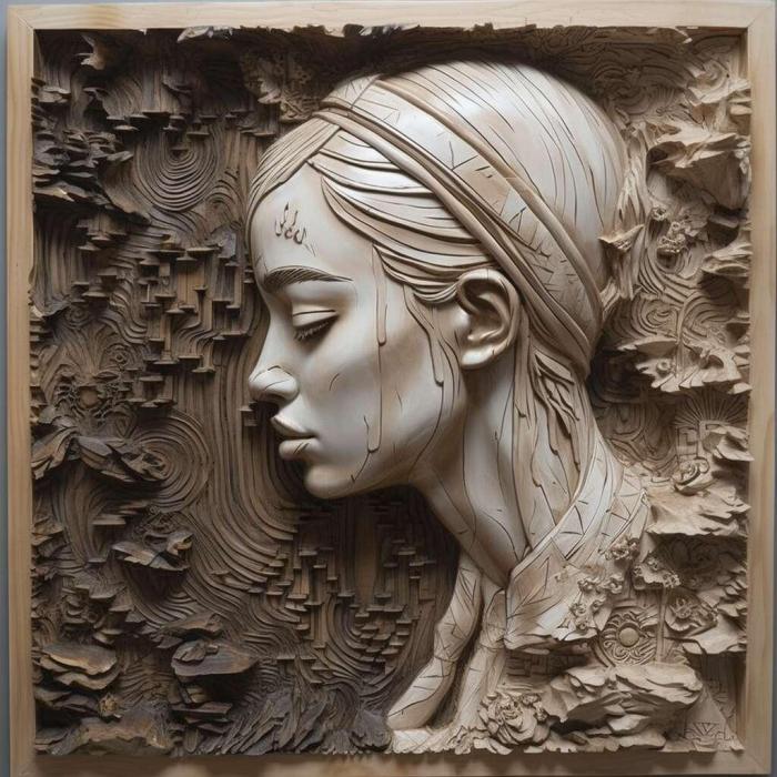 نموذج ثلاثي الأبعاد لآلة CNC 3D Art 